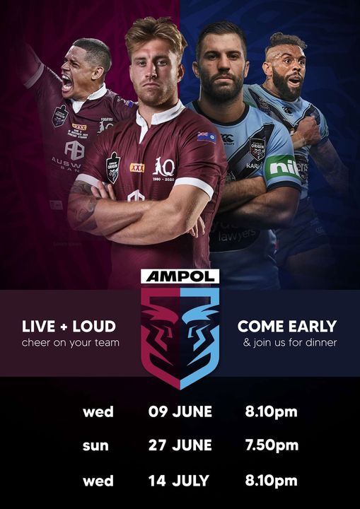 State Of Origin Game 2 The Colmslie Hotel Brisbane 27 June 2021