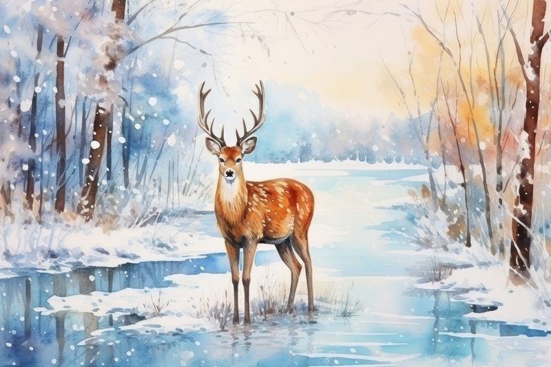 Winter Watercolor