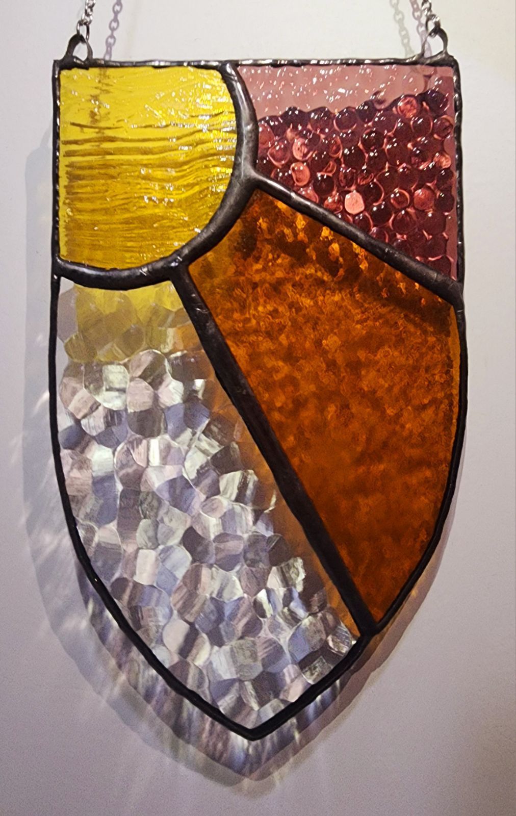 Stained Glass Shield Sun Panel Workshop 