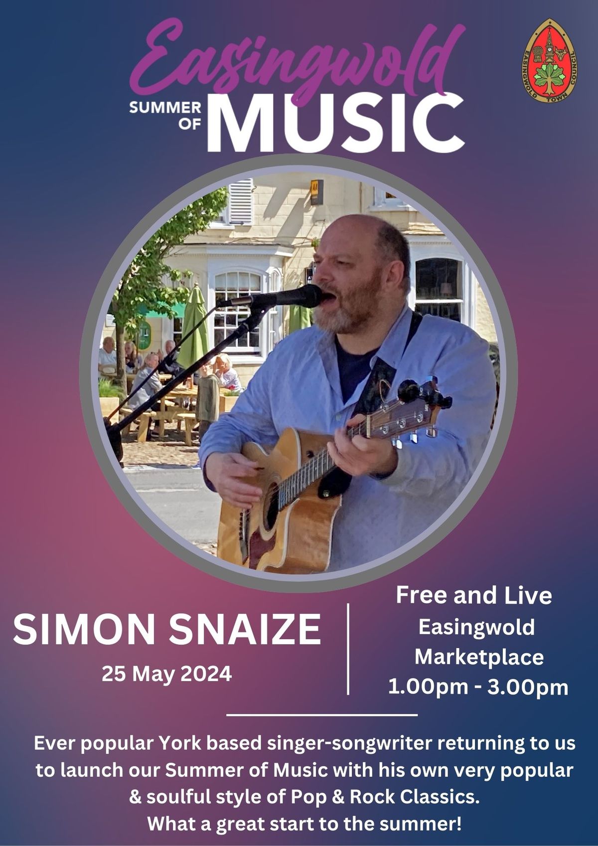 Easingwold Summer of Music - Simon Snaize