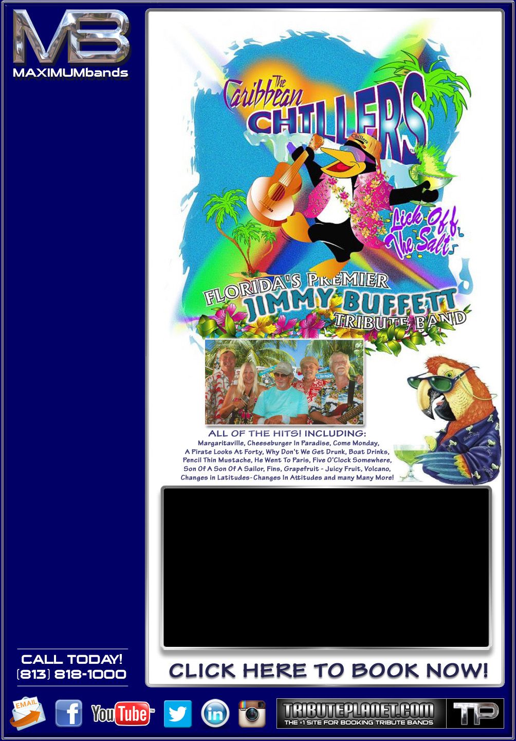 Caribbean Chillers - Jimmy Buffett Tribute