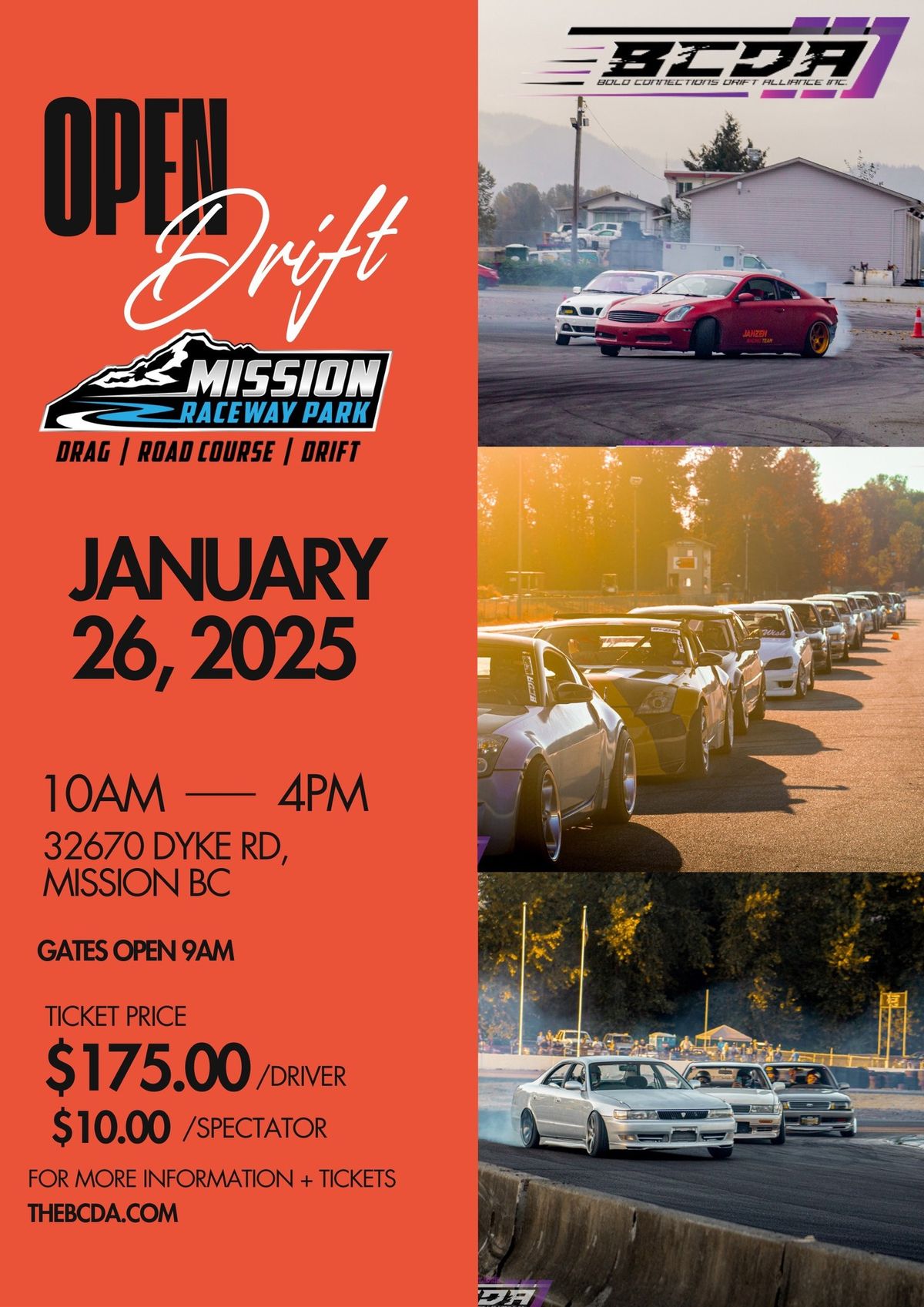 BCDA Open Drift Mission