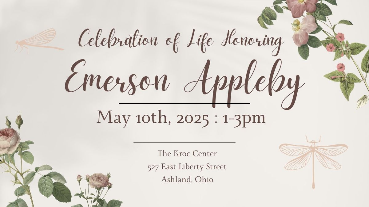 Celebration of Life - Emerson Mae Appleby