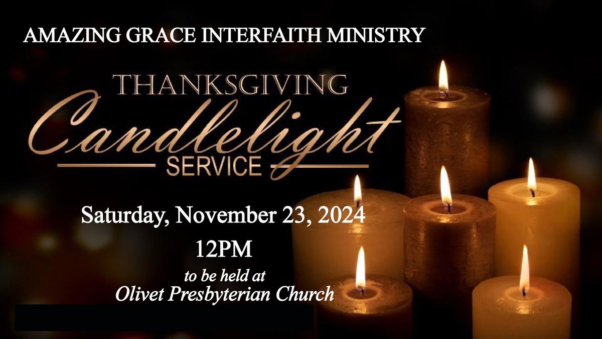 Thanksgiving Candlelight Service