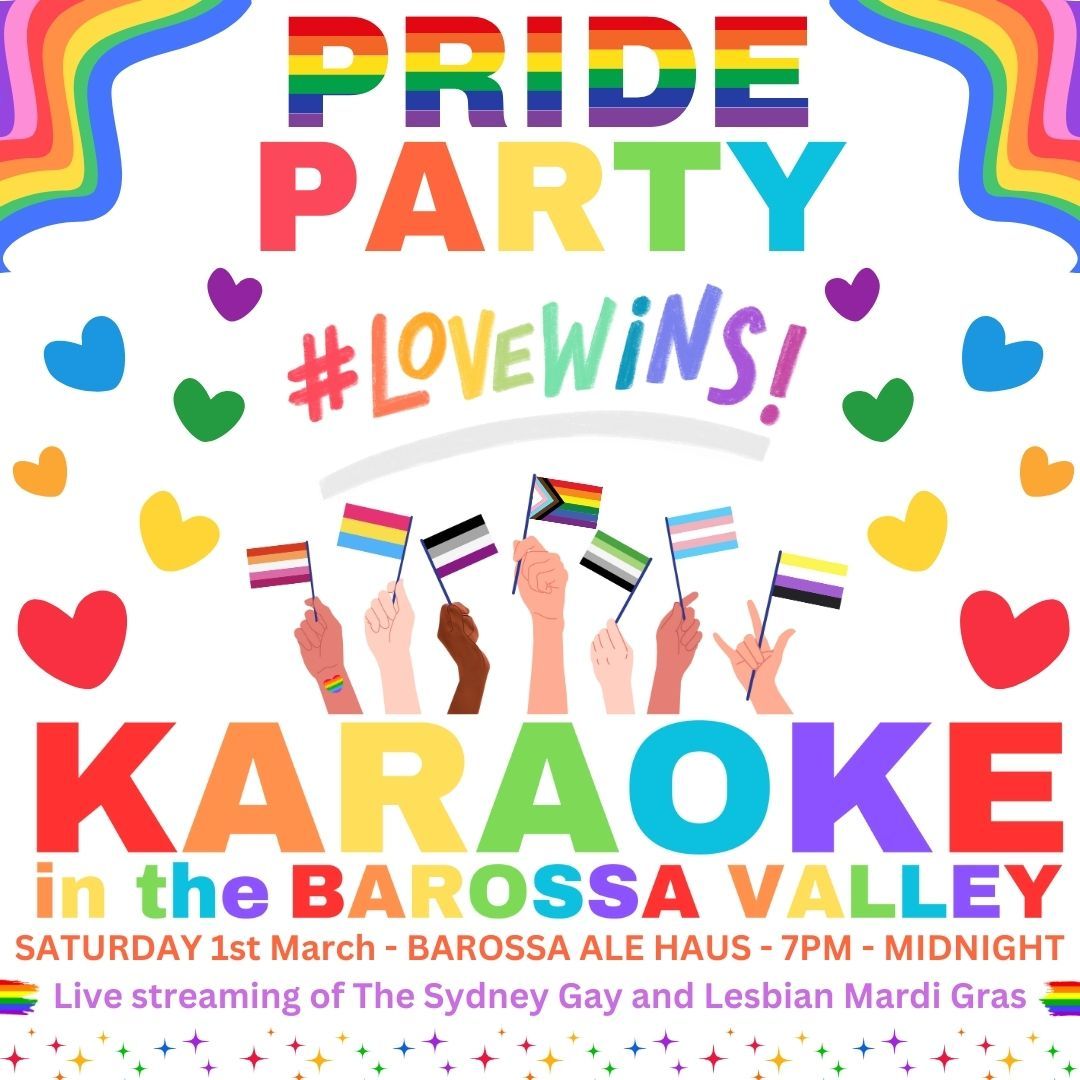 KARAOKE PRIDE PARTY!