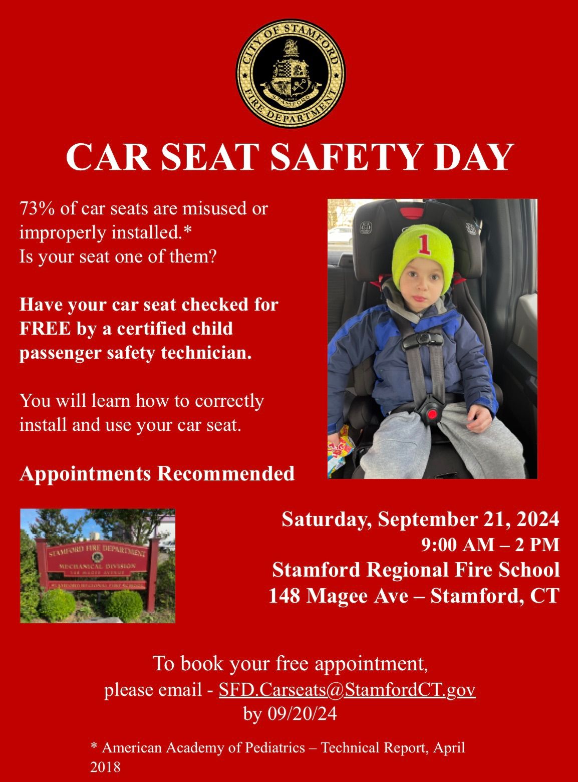 Car Seat Safety Day