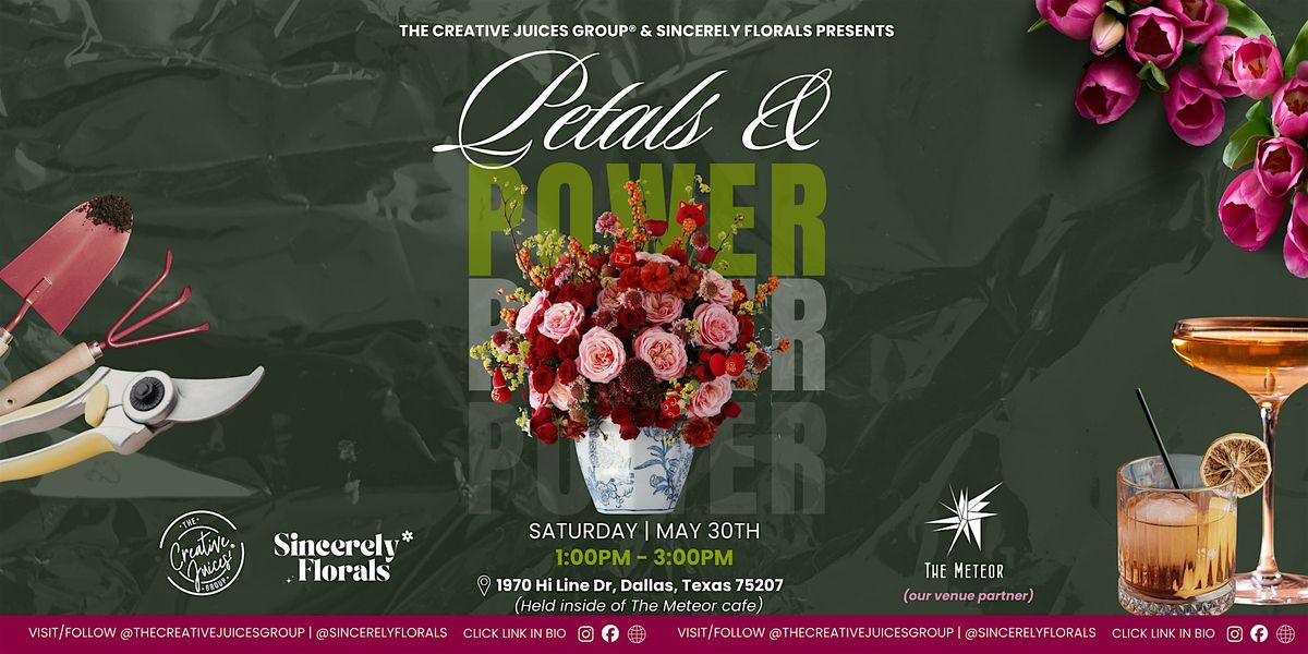 Petals & Power | An Immersive Floral Experience