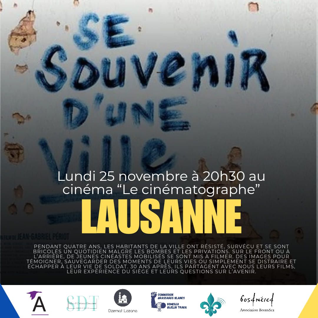 Lausanne \u00ab Se souvenir d\u2019une ville \u00bb 