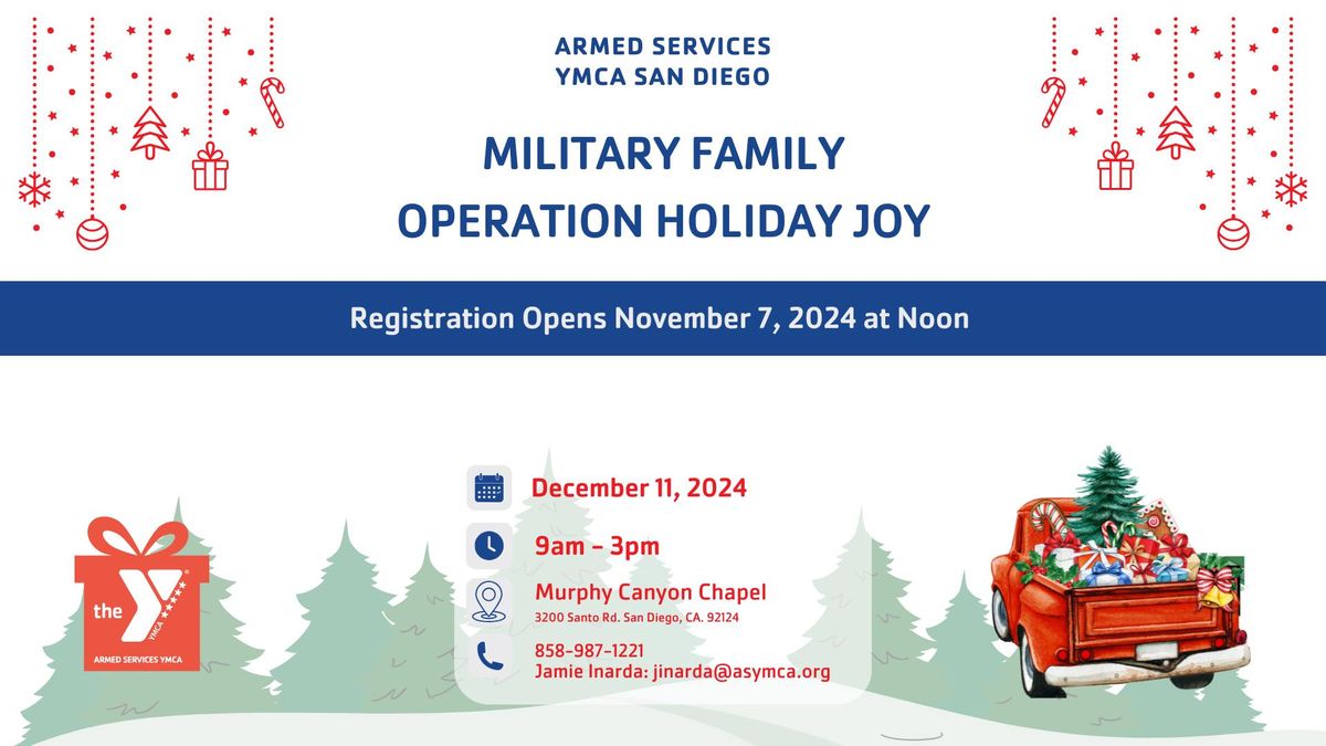 ASYMCA's Operation Holiday Joy 2024