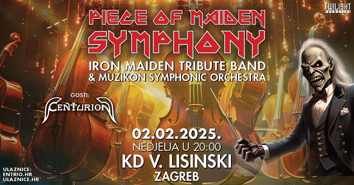 PIECE OF IRON MAIDEN SYMPHONY U ZAGREBU