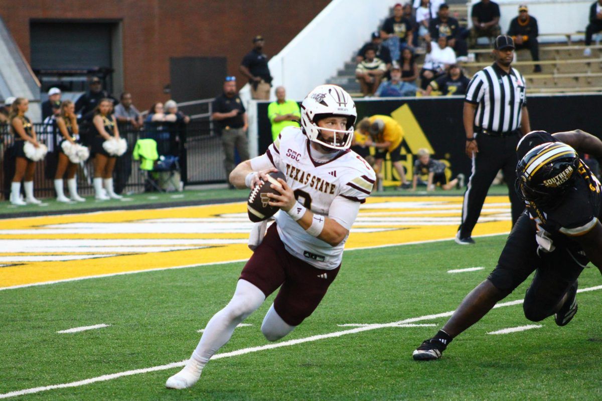 USM Golden Eagles at Texas State San Marcos Bobcats Mens Basketball at Strahan Arena at the University Events Center