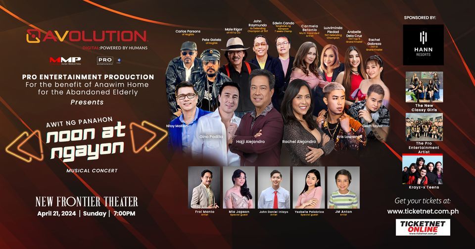 Awit ng Panahon- Noon at ngayon- Musical Concert