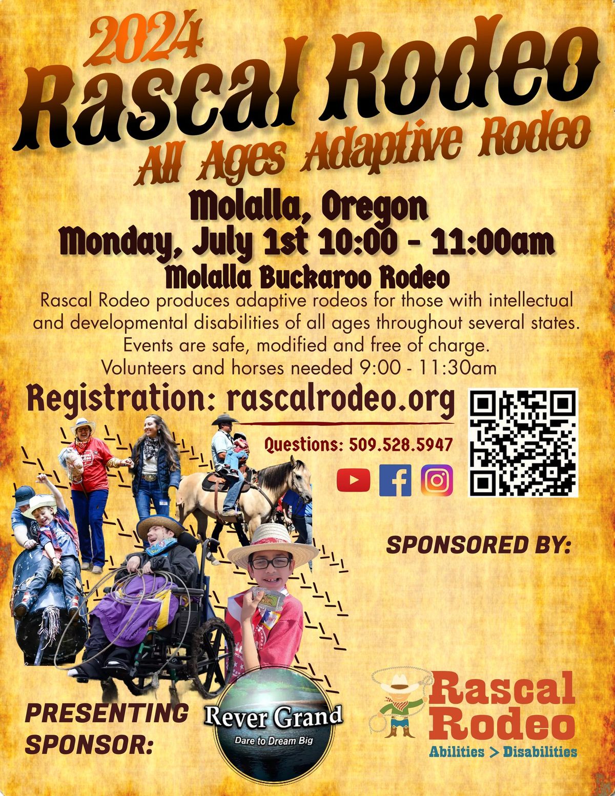 Rascal Rodeo's Adaptive Rodeo - Molalla, Oregon