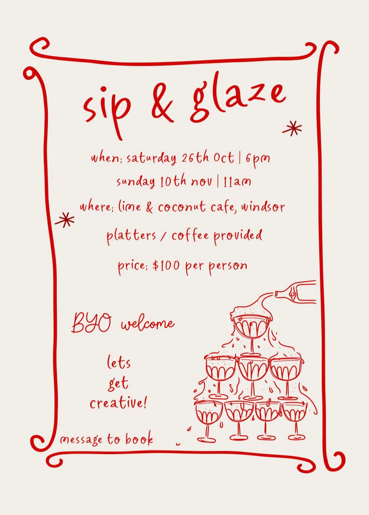 SIP & GLAZE