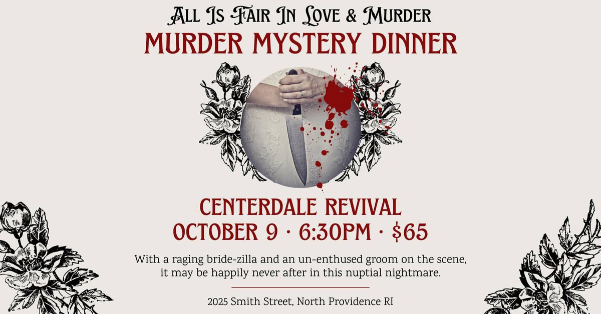 Murder Mystery Dinner - Til Death...