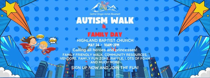 Central Oregon Autism Walk & Family Day