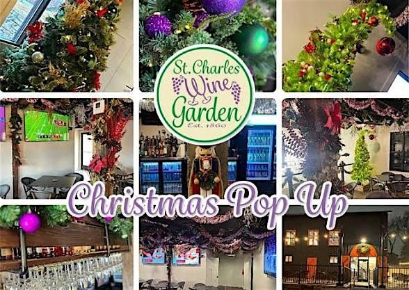 Christmas Yoga & Mimosas at The Wine Garden in St Charles~  Dec 21 @10:00