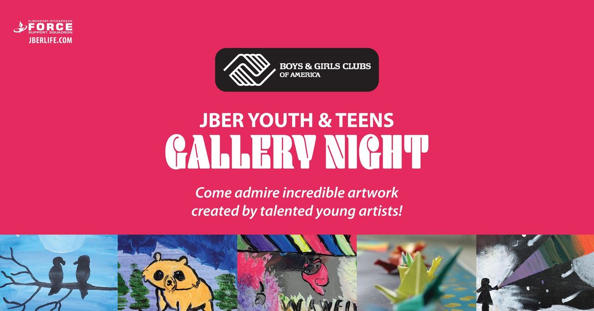 JBER Youth & Teens Gallery Night