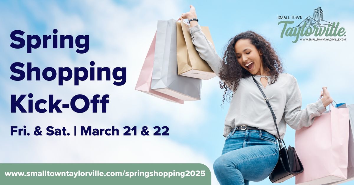 Spring Shopping Kick-Off