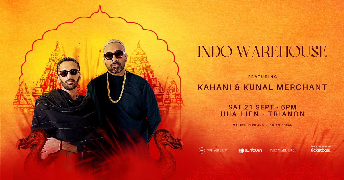 INDO-WAREHOUSE featuring KAHANI & KUNAL MERCHANT IN MAURITIUS \ud83c\uddf2\ud83c\uddfa