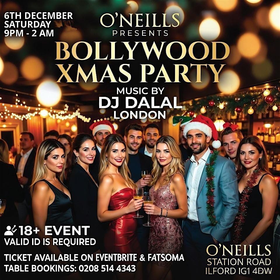 BOLLYWOOD XMAS PARTY WITH DJ DALAL LONDON