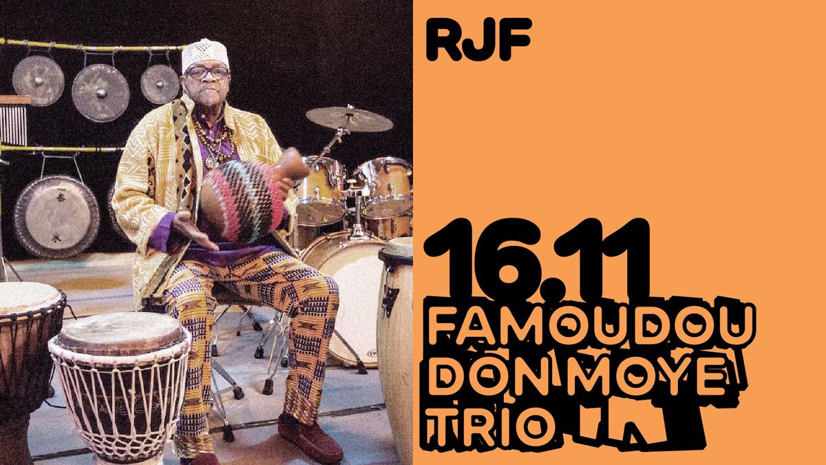 FAMOUDOU DON MOYE "PERCUSSION & BRASS EXPRESS" TRIO