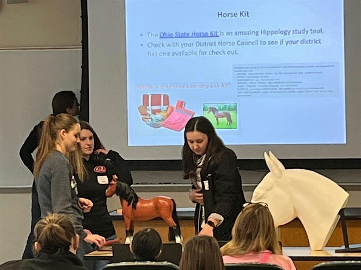 2026 Youth Horse Judging, Hippology and Horse Bowl Training Clinic