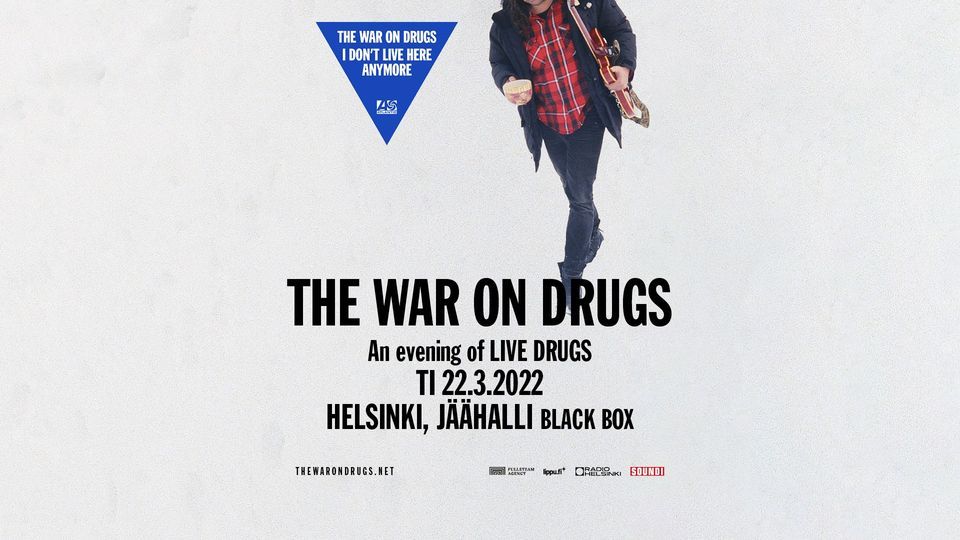 The War On Drugs "An Evening of LIVE DRUGS"\/\/ Helsinki, J\u00e4\u00e4halli Black Box 22.3.2022