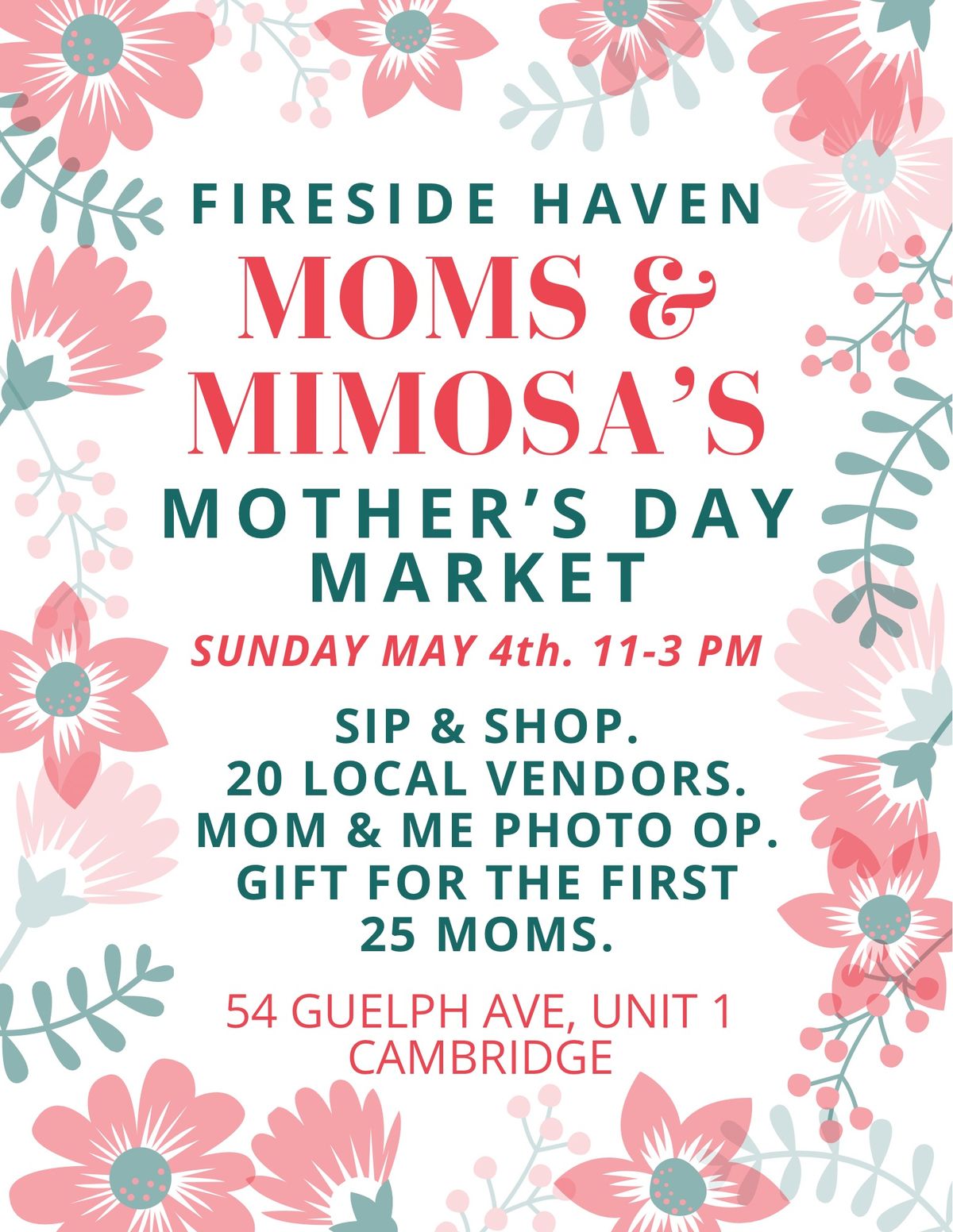 MOMS & MIMOSA\u2019S: MOTHERS DAY MARKET