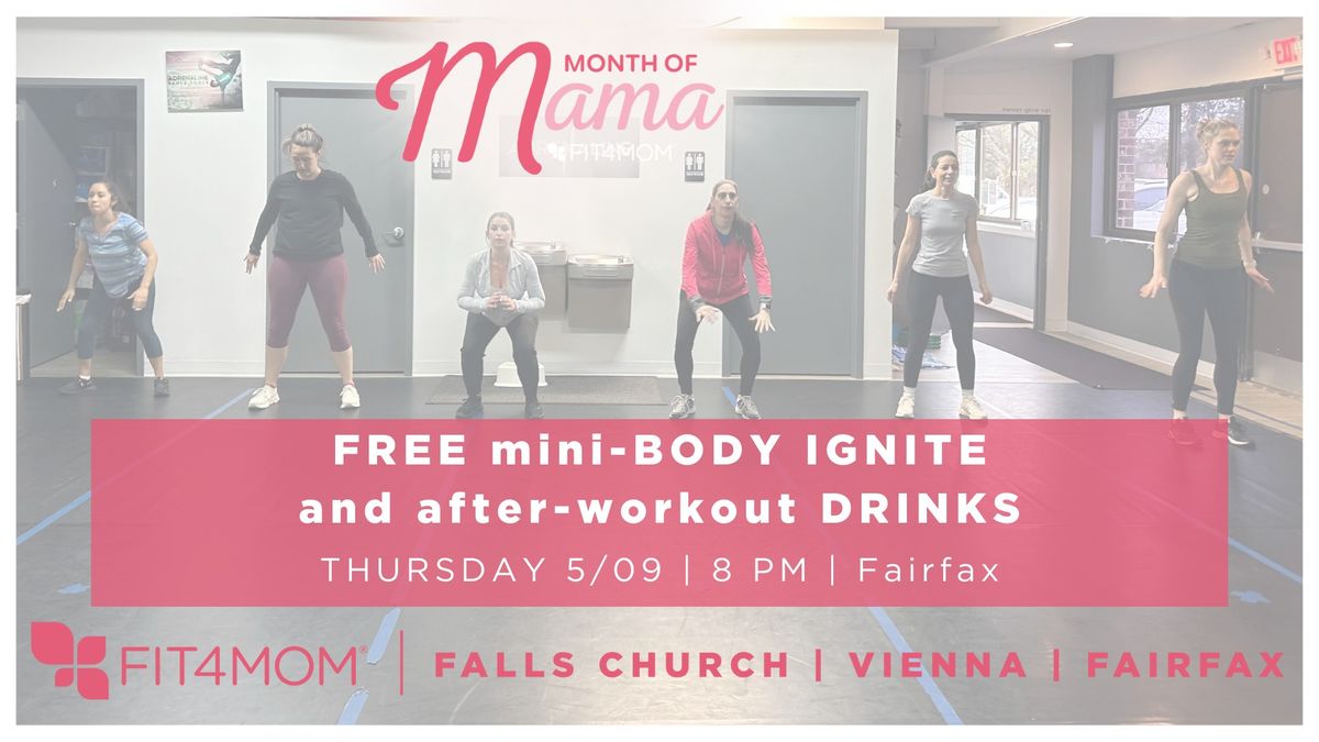 Free Body Ignite and drinks