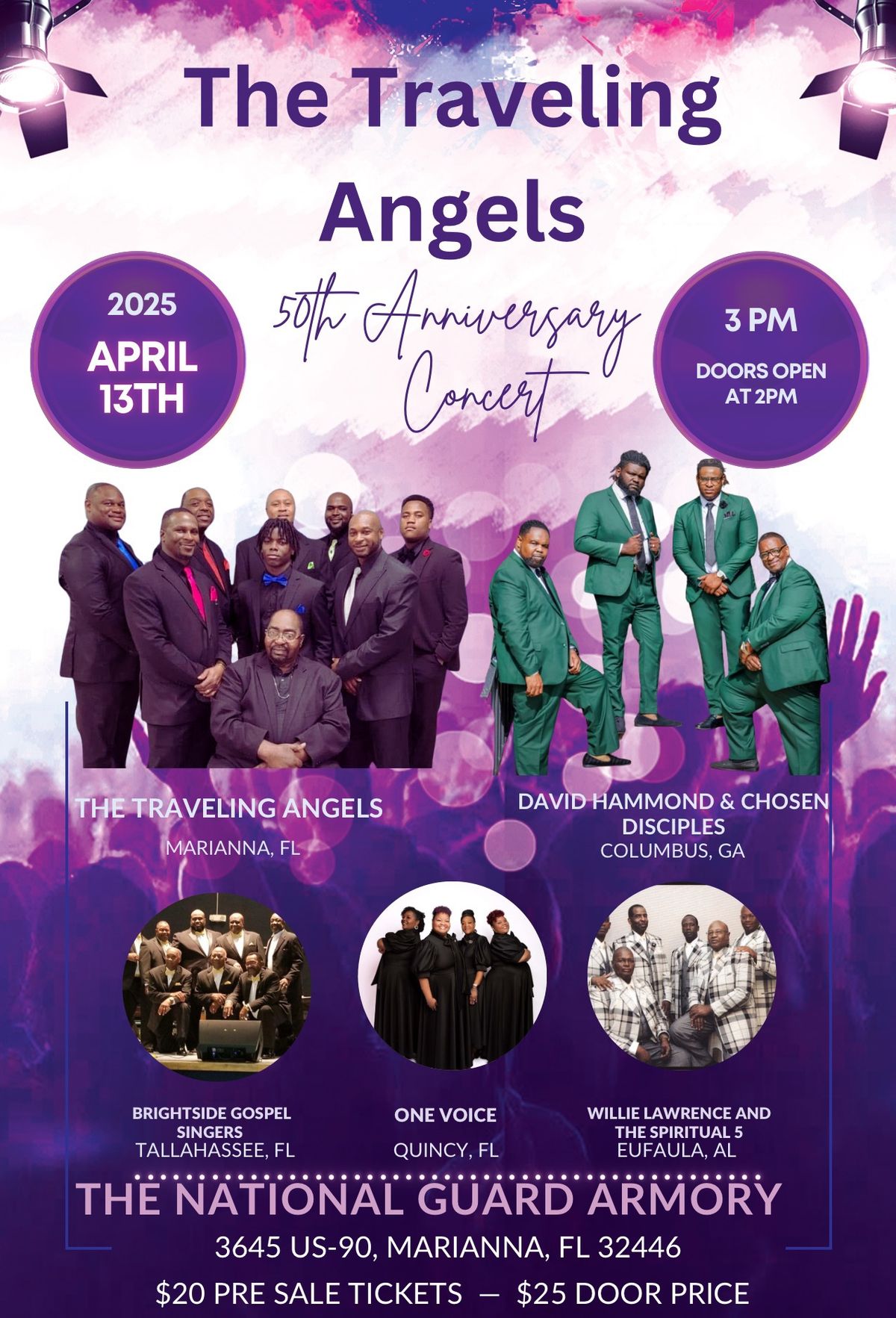 The Traveling Angels 50th Pre-Anniversary Concert