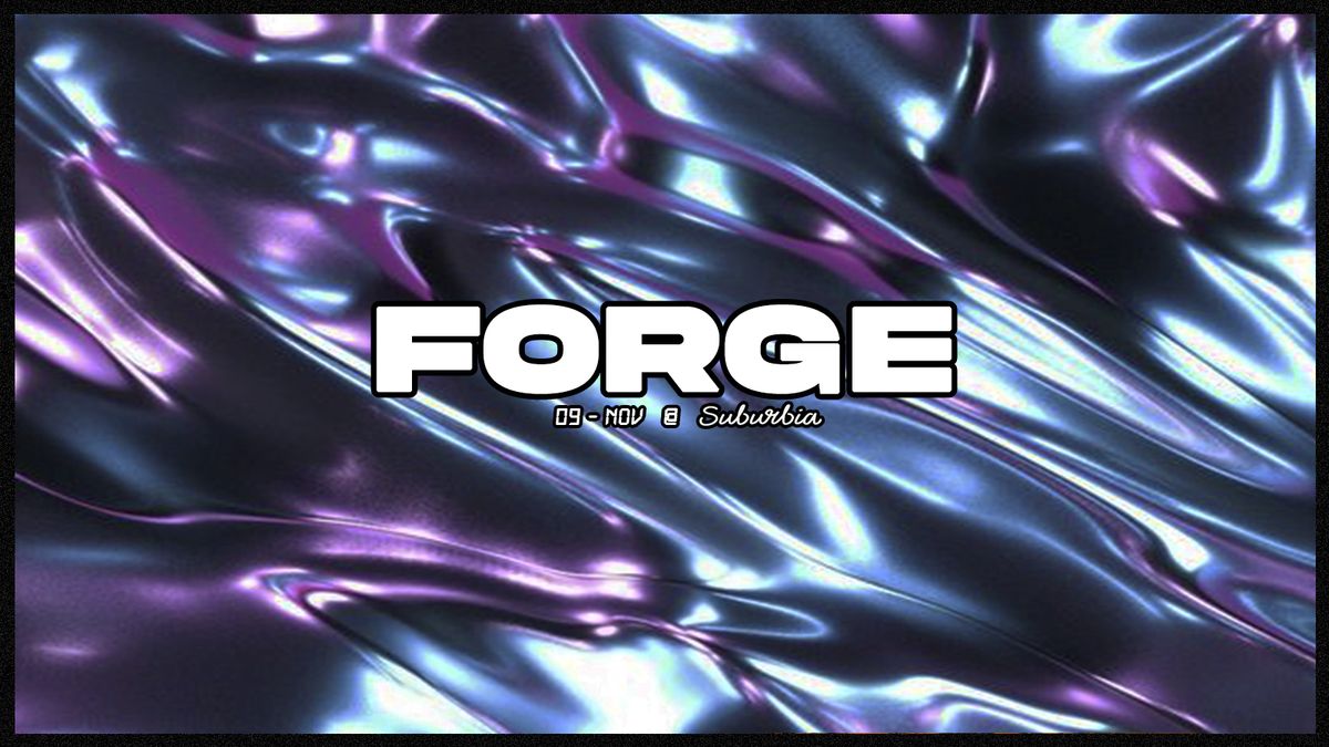 Forge pres. Techno Night -9th November