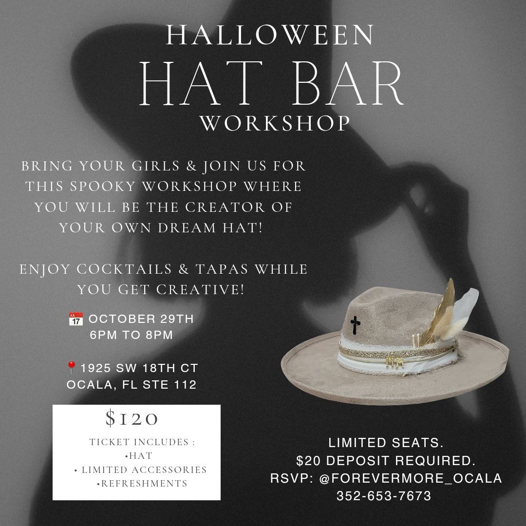 Halloween Hat Bar Workshop