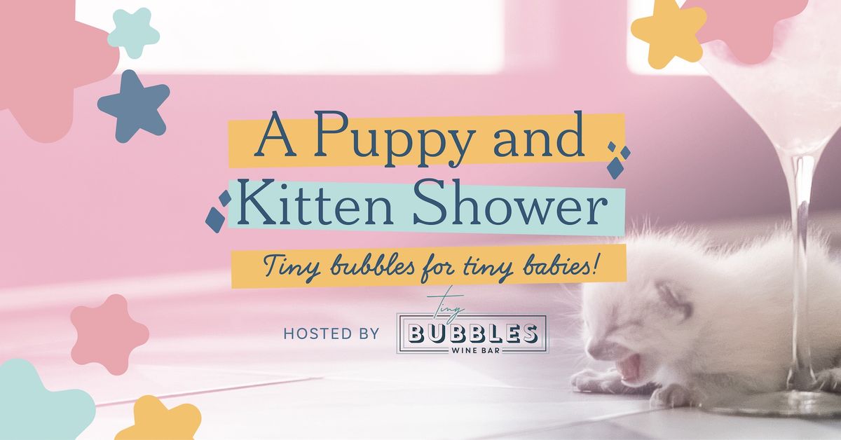 Puppy and Kitten Shower
