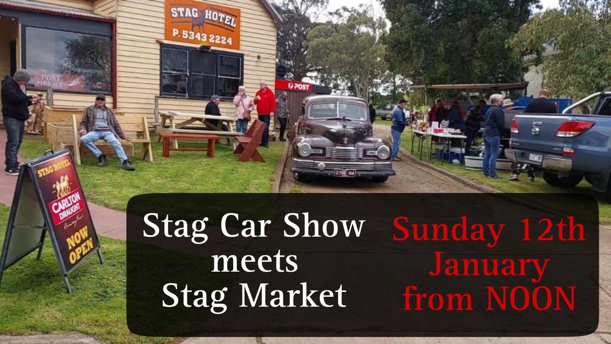 Stag Car Show meets Stag Market