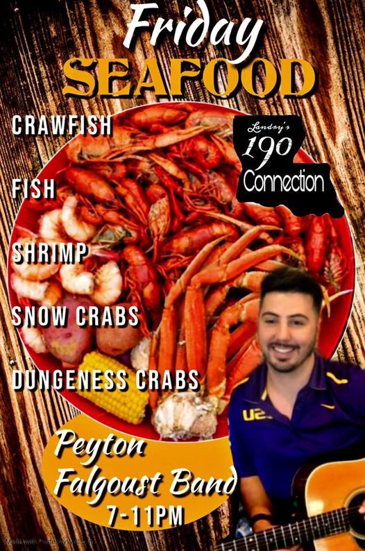 Peyton Falgoust Band + Seafood Night