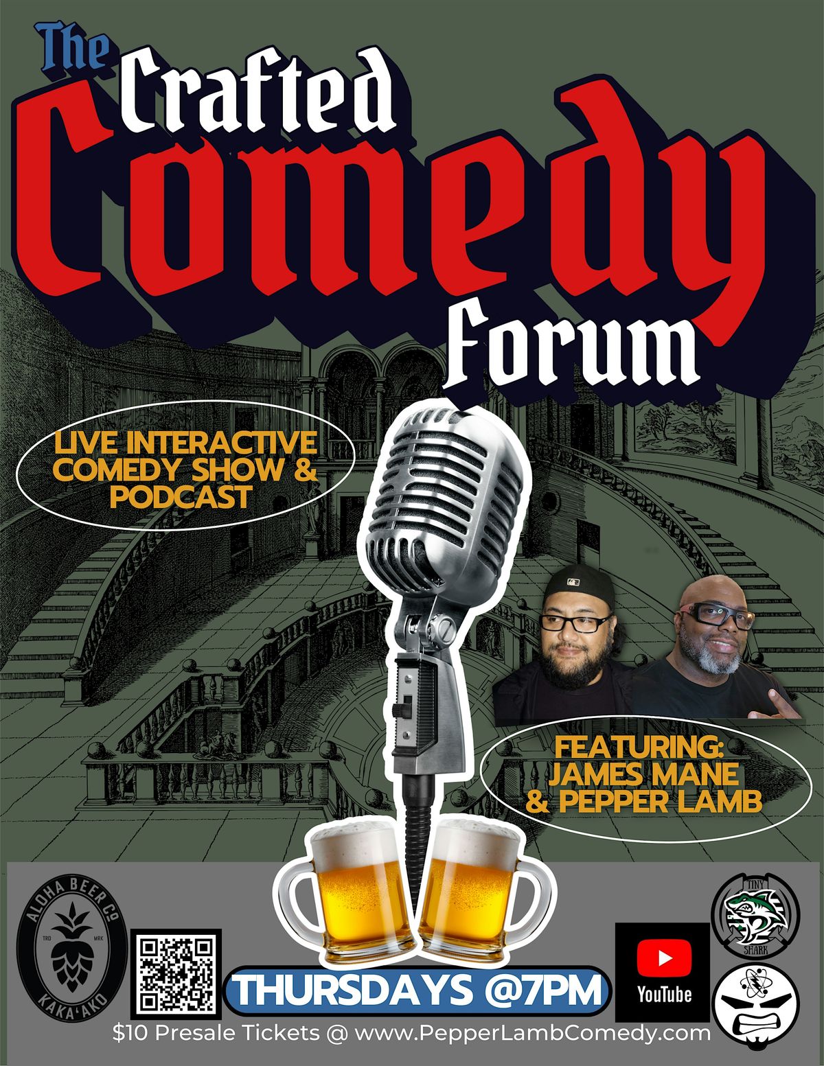 The Crafted Comedy Forum - DEC 11th - Aloha Beer