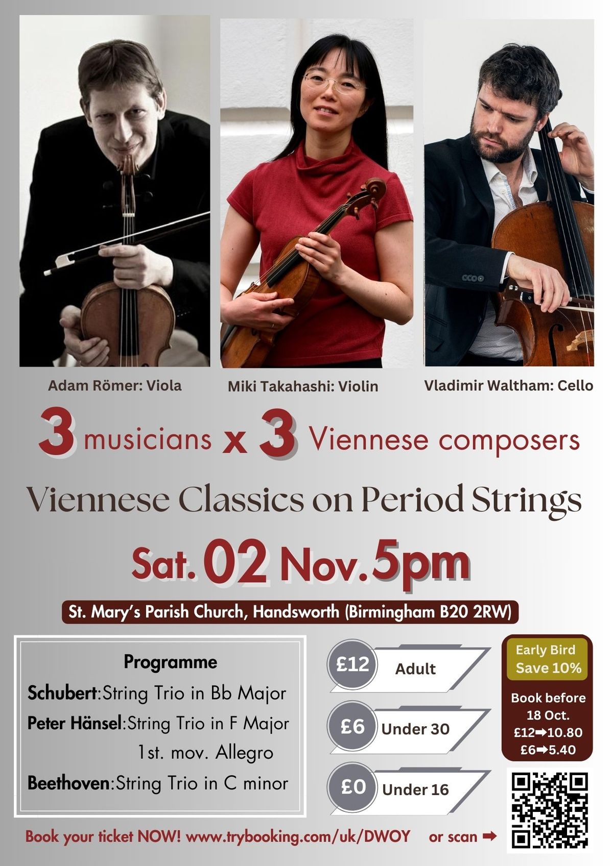 3x3 Viennese Classics on Period Strings