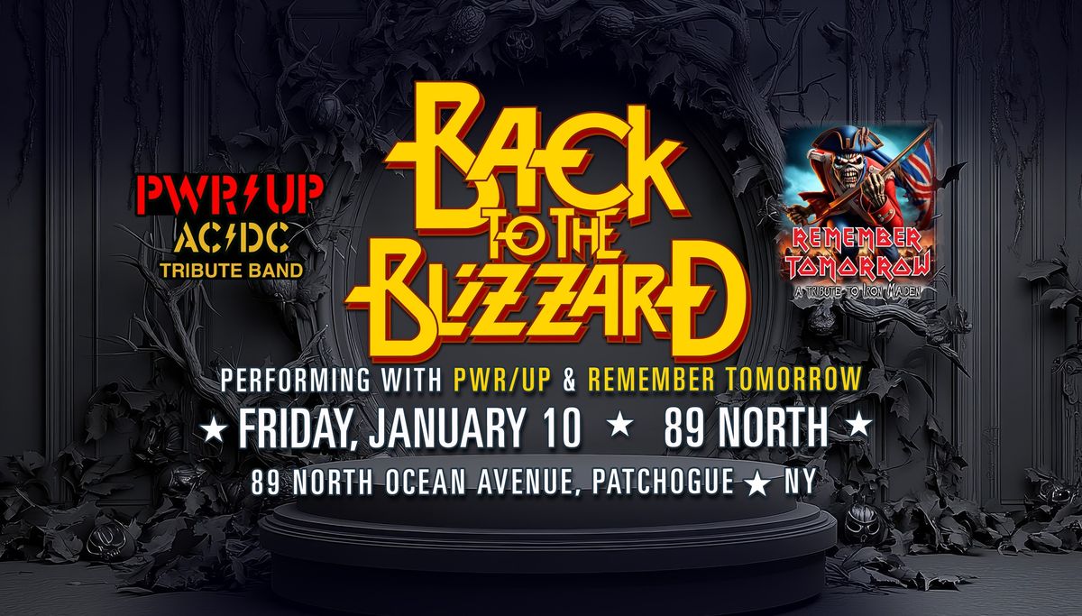 Back To The Blizzard, Remember Tomorrow & PWR\/UP @89North