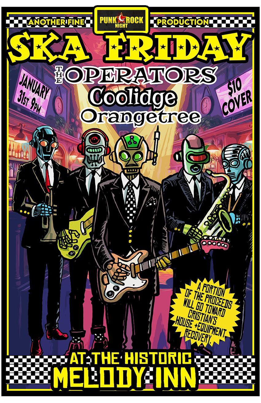 Ska Friday: The Operators, Coolidge, Orangetree