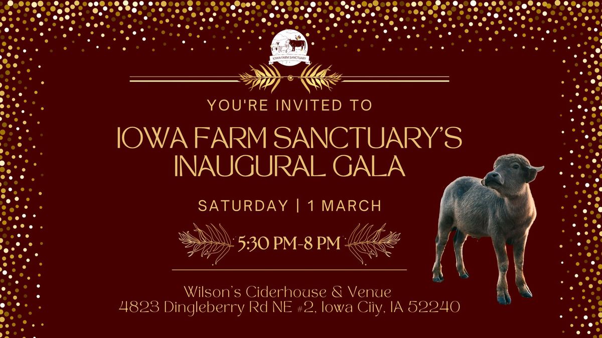 Iowa Farm Sanctuary's Inaugural Gala