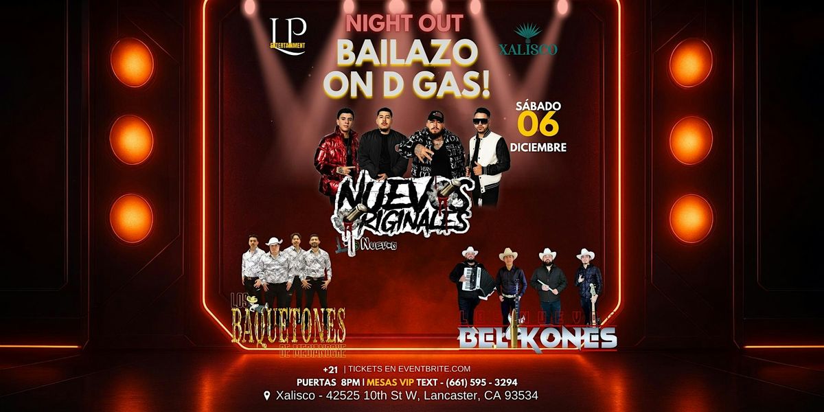 BAILAZO ON D GAS - LOS NUEVOS ORIGINALES DEL BAJIO