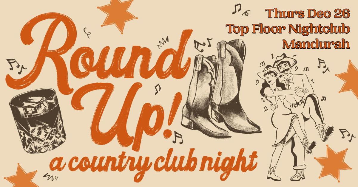 Round Up! A Country Club Night - Mandurah