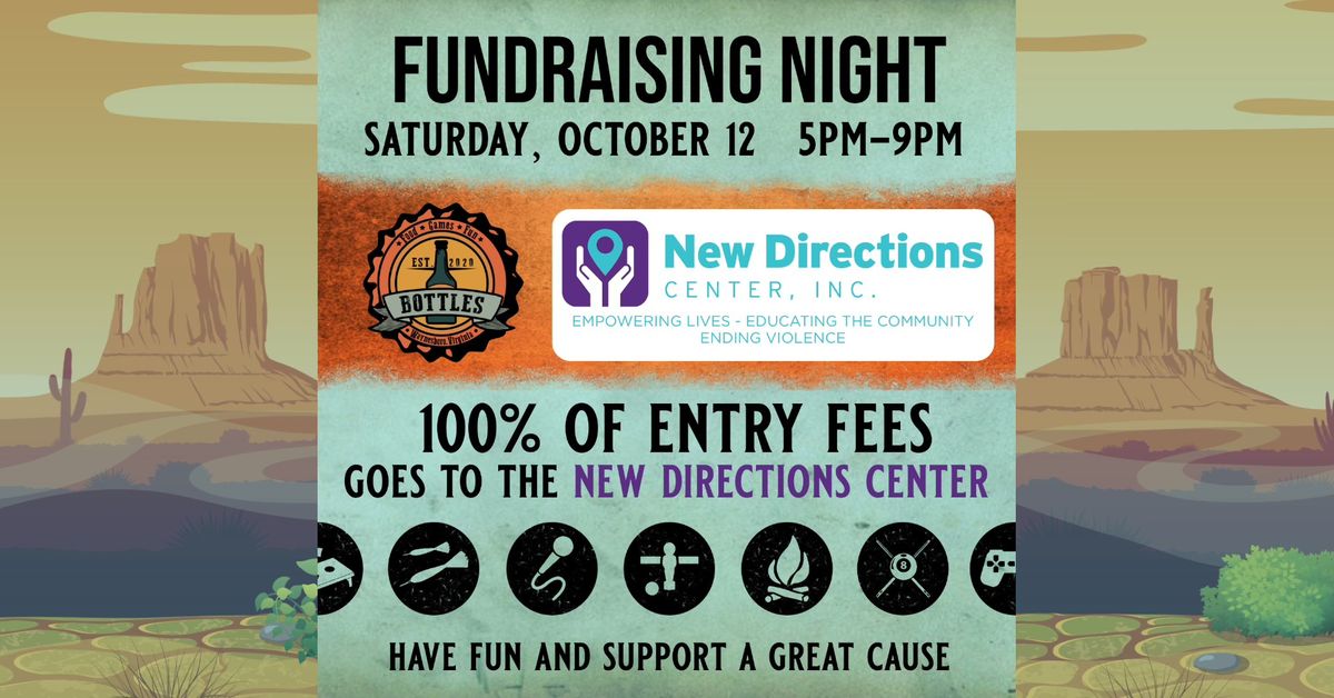 Fundraiser Night For New Directions Center, Inc. at Bottles! 