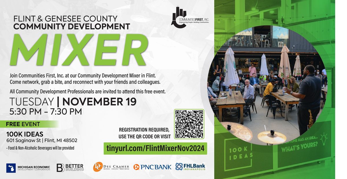 Flint & Genesee County Community Development Mixer