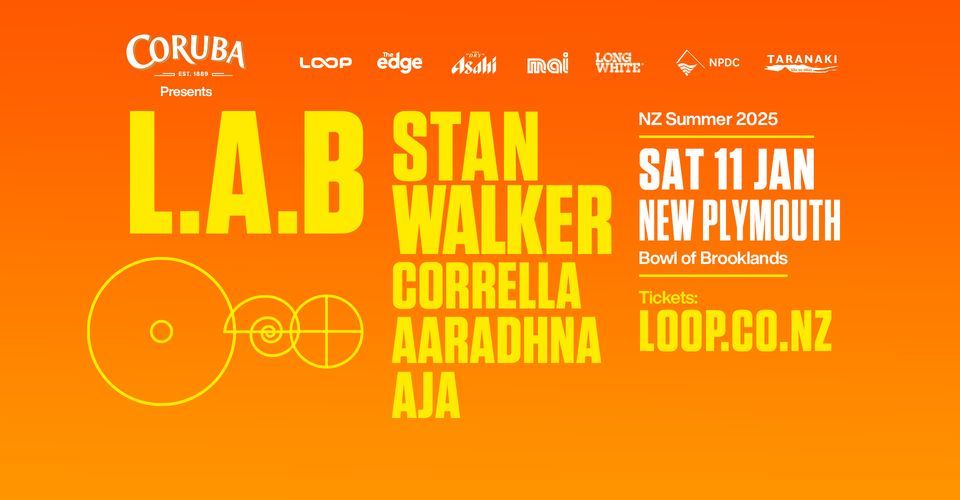 L.A.B w\/ Stan Walker & Friends - New Plymouth