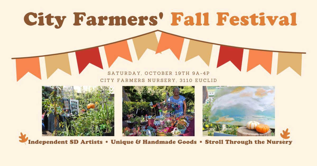 Fall Harvest Festival at City Farmers Nursery