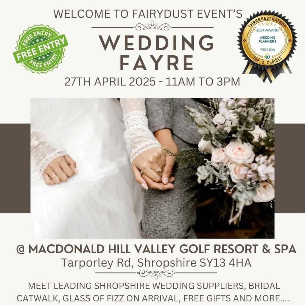 Wedding Fayre - Macdonald Hill Valley Golf Resort and Spa