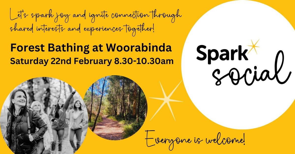 Spark Social - Forest Bathing at Woorabinda Bushland Reserve