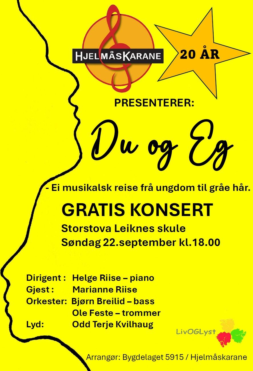 Gratis konsert for heile bygda!